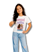 Camiseta Amigas por Siempre