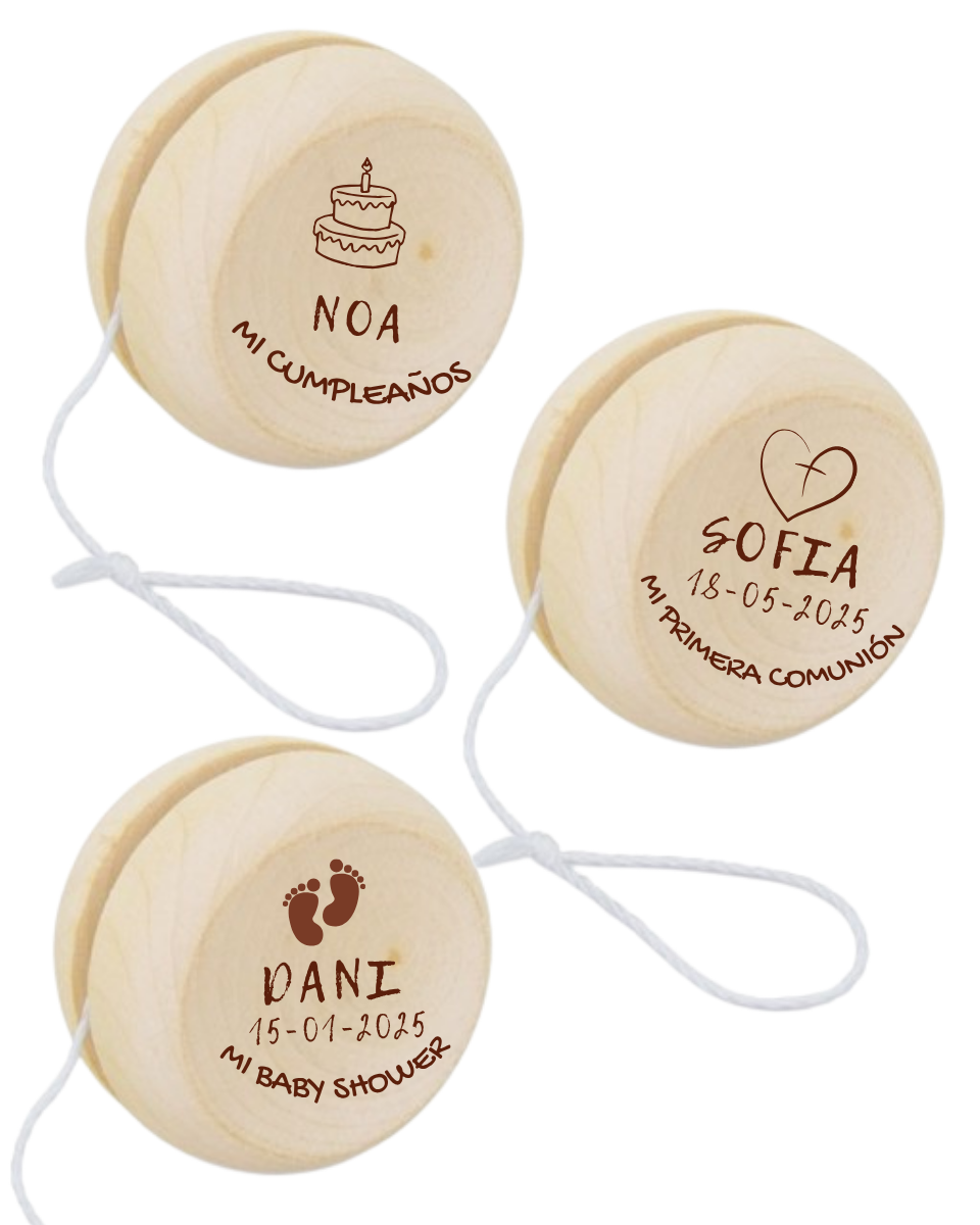 Yoyo personalizado-lote de 10 unidades