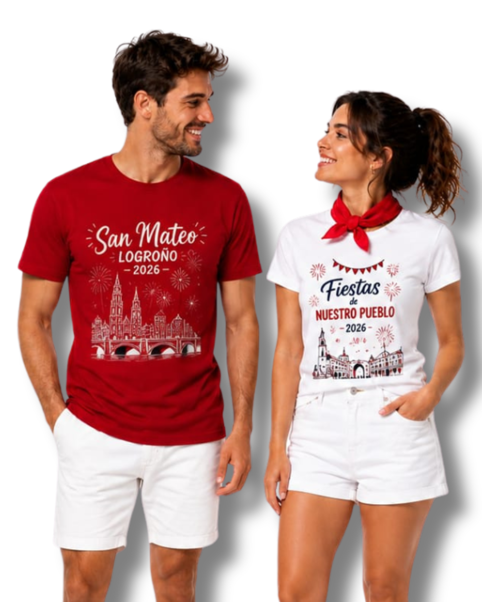 Camisetas Personalizadas para Eventos por Lotes - 100% Algodón 155g para Grupos, Despedidas, Cumpleaños y Gremios