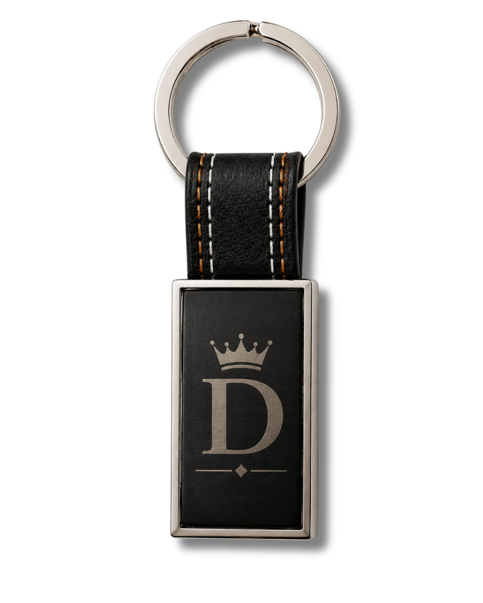 Llavero Premium de Cuero PU y Metal Personalizado