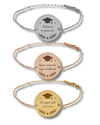 Pulsera ¨Medalla al mérito¨ Regalo de Graduación