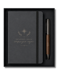 Set de Escritura Premium Personalizable | Libreta A5 y Bolígrafo con Estuche
