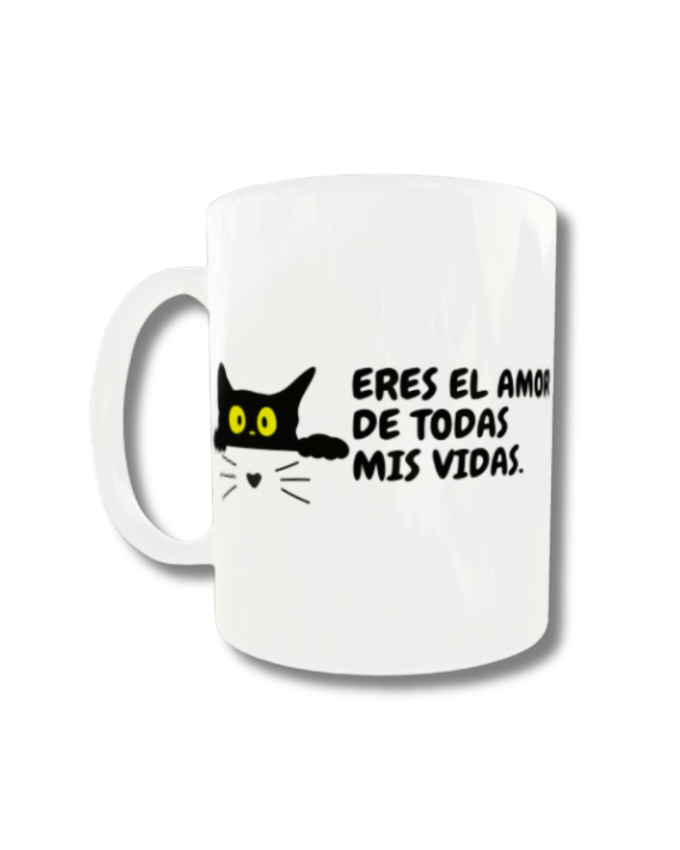 Taza para el amor de todas mis vidas