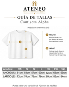 Camiseta Alpha personalizada para Hombre  con Foto o Texto - Diseño Libre a Todo Color - DTF