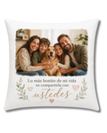 Cojín personalizado con Imagen y texto