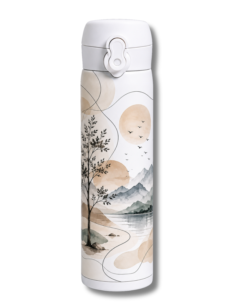 Termo de Acero Inoxidable Palmer 450ml Personalizado a Todo Color