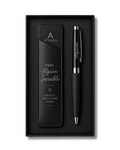 Set de Bolígrafo Metálico y Estuche Personalizado - Regalo Elegante para Hombre y Mujer y Oficina en Caja de Lujo