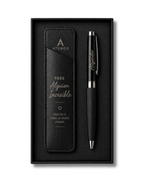 Set de Bolígrafo Metálico y Estuche Personalizado - Regalo Elegante para Hombre y Mujer y Oficina en Caja de Lujo