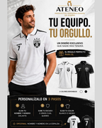 Polo Técnico futbolera Transpirable Personalizado - Camiseta Deportiva Bicolor para Hombre con Certificado GRS
