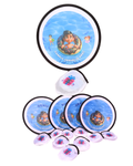 Abanico frisbee plegable