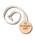 Medalla de madera