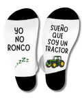 Calcetines "Yo no ronco sueño que soy un tractor"