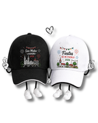Gorra Deportiva de 5 Paneles 100% Algodón - Gorra Ajustable con Visera de Sándwich a Contraste - Gorra Casual con Cierre de Velcro y Cinta Antisudoral