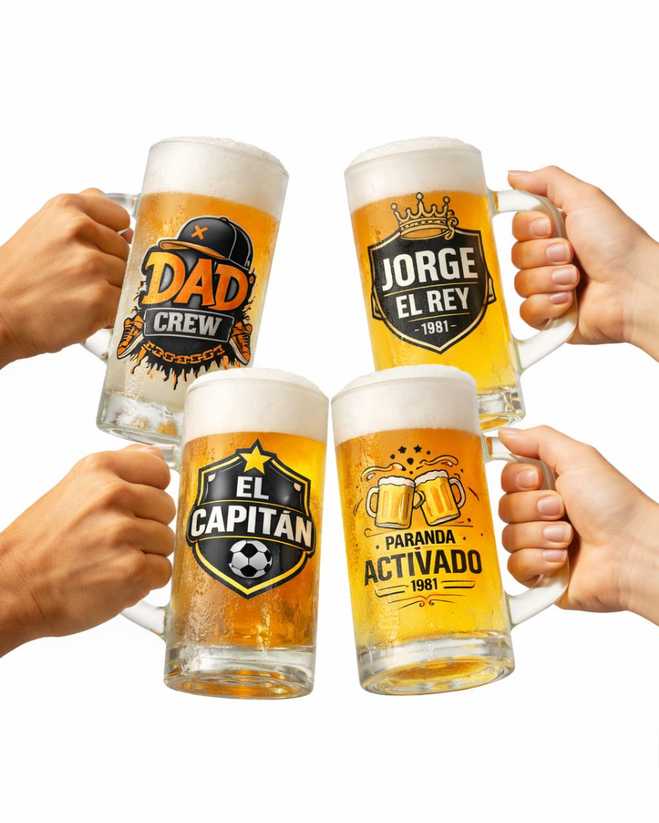 Jarra cervecera personalizada