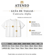 Camiseta Alpha personalizada para Hombre  con Foto o Texto - Diseño Libre a Todo Color - DTF