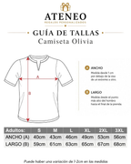 Camiseta Mujer con Cuello en V Abierto -Manga Corta Personalizada con Diseño Libre a Todo Color