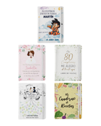 Libreta A5 Personalizable para Diseños a Color - Cuaderno Ecológico Blanco Lienzo en Blanco - Bloc de Notas de 80 Hojas Rayadas