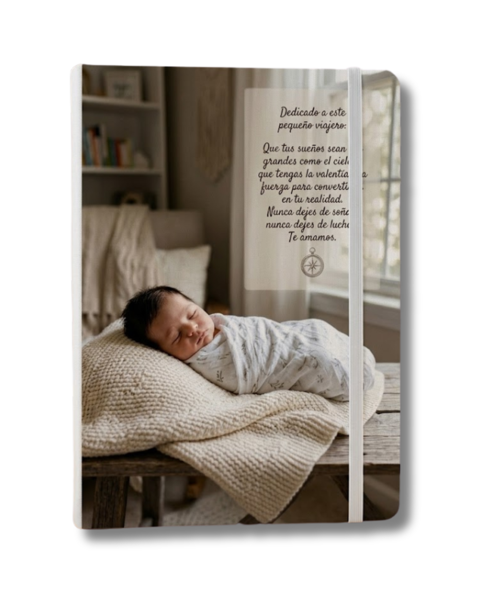 Libreta A5 Personalizable para Diseños a Color - Cuaderno Ecológico Blanco Lienzo en Blanco - Bloc de Notas de 80 Hojas Rayadas