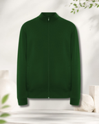 Sudadera Hombre con Cremallera y Cuello Alto - Personalizada con Diseño a Todo Color