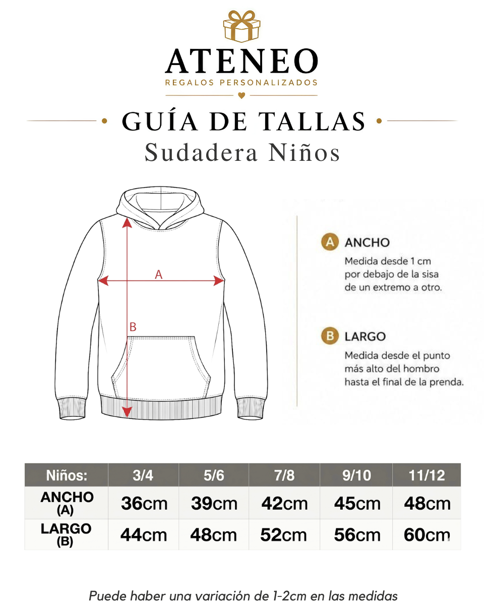 Sudadera Urban- Personalizada con Diseño Libre