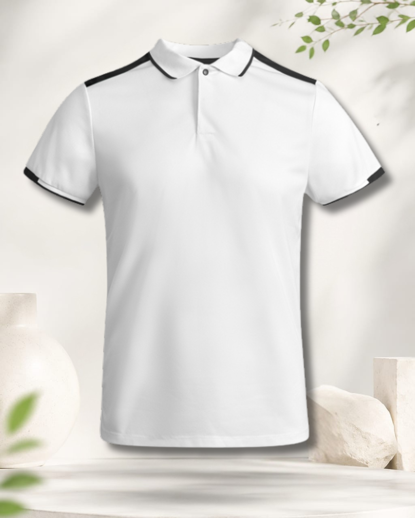 Polo Técnico Unisex Personalizado - Camiseta Deportiva Bicolor con Certificado GRS